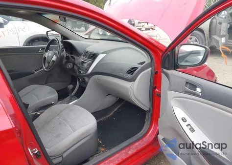 2015 Hyundai Accent Gls из США, поврежденный, VIN KMHCT4AE3FU803016